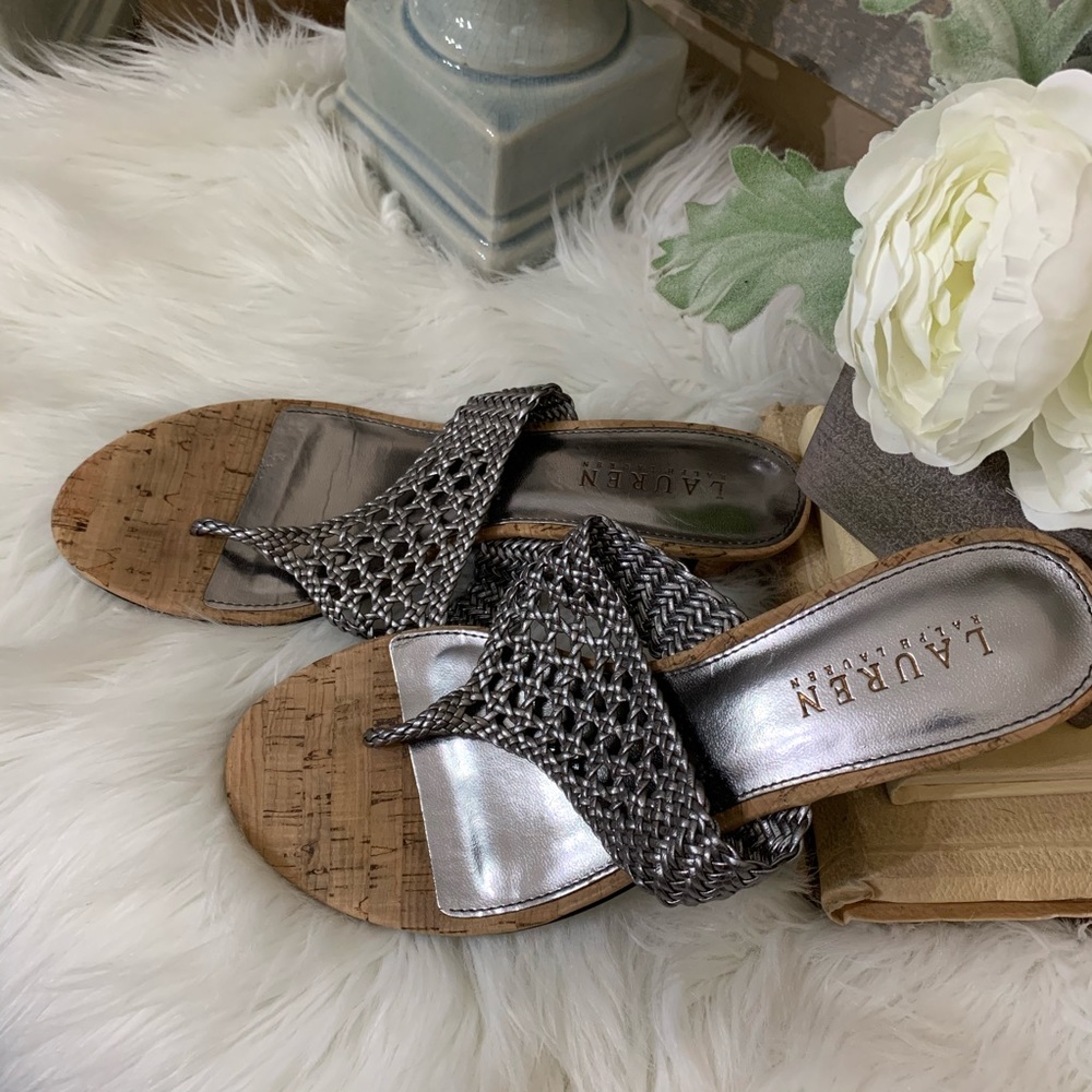 Ralph Lauren Nalena Sandals SIZE 7.5B - Picture 5 of 8